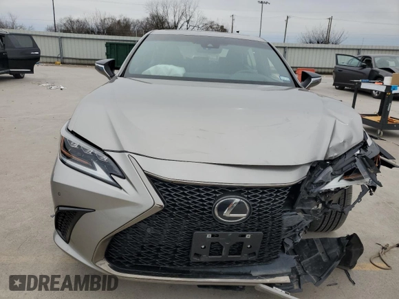 2021 Lexus ES with VIN 58AGZ1B17MU109042, listed as a Copart auction lot 87508285 with 37,163 mi miles and Salvage Title. Bid and sale history available at carsss.com. Image 5.