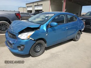2020 Mitsubishi Mirage G4 ES with VIN ML32F3FJ6LHF01088, listed as a Copart auction lot 47955965 with 116,074 mi miles and Clean Title. Bid and sale history available at carsss.com. Image 1.