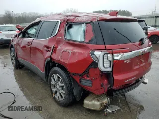 2020 GMC Acadia SLE with VIN 1GKKNKLS9LZ163527, listed as a Copart auction lot 43285745 with Not Provided miles and Non Repairable. Bid and sale history available at carsss.com. Image 2.