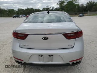2017 Kia Cadenza Limited with VIN KNALC4J11H5066832, listed as a Copart auction lot 81052144 with 52,580 mi miles and Salvage Title. Bid and sale history available at carsss.com. Image 6.