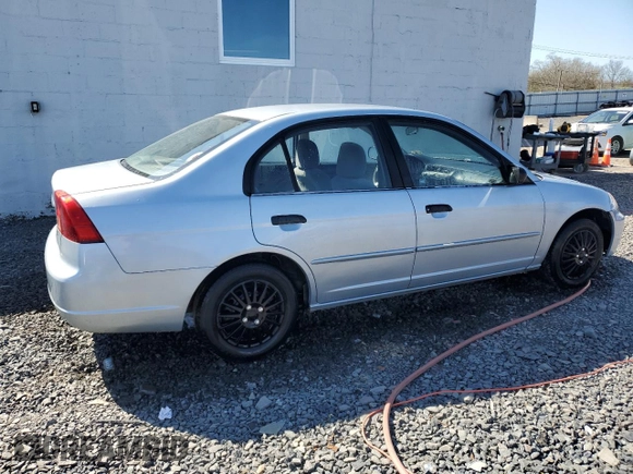 2001 Honda Civic LX with VIN 2HGES165X1H558154, listed as a Copart auction lot 52314305 with 197,640 mi miles and Salvage Title. Bid and sale history available at carsss.com. Image 3.