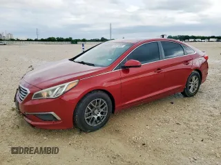 2015 Hyundai Sonata SE z VIN 5NPE24AF6FH195334, wystawiony jako Copart lot #58674065 z przebiegiem 118 216 mil mil oraz Szkoda całkowita • Salvage title. Historia ofert i sprzedaży dostępna na DreamBid. Obrazek 1.