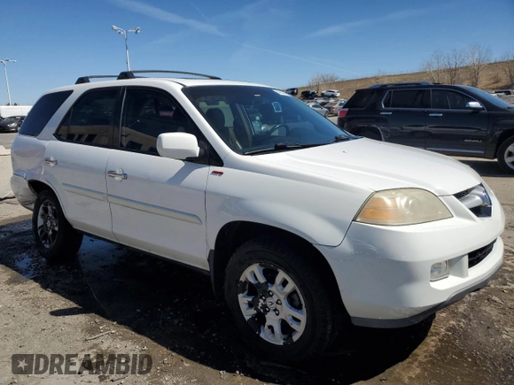 2006 Acura MDX Touring with VIN 2HNYD18606H515505, listed as a Copart auction lot 50630815 with 162,417 mi miles and Salvage Title. Bid and sale history available at carsss.com. Image 4.