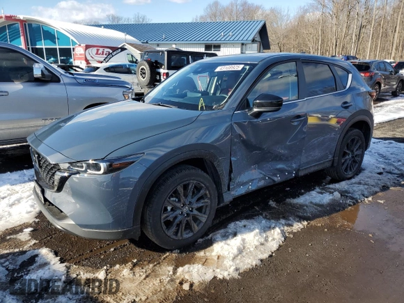 2024 Mazda CX-5 S Preferred with VIN JM3KFBCM5R0392494, listed as a Copart auction lot 43108925 with 10,882 mi miles and Salvage Title. Bid and sale history available at DreamBid. Image 1.
