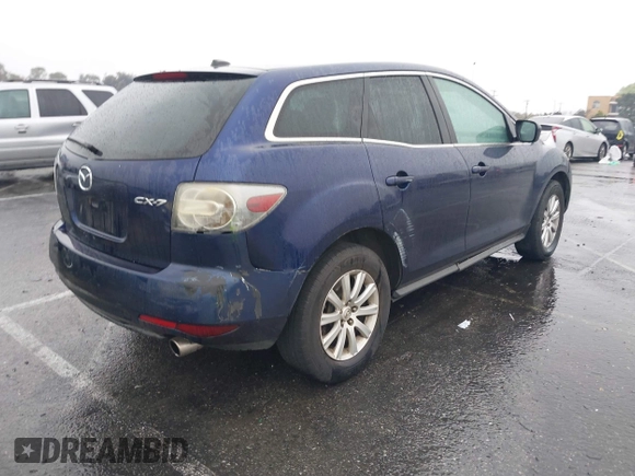 2011 Mazda CX-7 i Touring with VIN JM3ER2CM9B0359783, listed as a IAAI auction lot 41573097 with 181,777 mi miles. Bid and sale history available at carsss.com. Image 4.