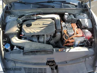 2021 Hyundai Sonata Hybrid SEL with VIN KMHL34JJ6MA032448, listed as a Copart auction lot 48497345 with 57,520 mi miles and Salvage Title. Bid and sale history available at carsss.com. Image 12.