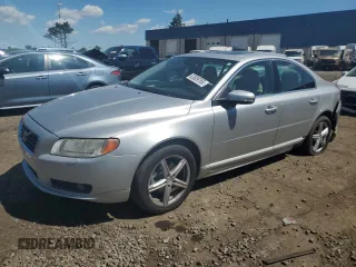 2008 Volvo S80 3.2L with VIN YV1AS982481078452, listed as a Copart auction lot 62689765 with 156,624 mi miles and Clean title. Bid and sale history available at DreamBid. Image 1.