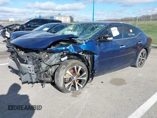 2018 Nissan Maxima S with VIN 1N4AA6AP0JC386490, listed as a IAAI auction lot 40844560 with 75,788 mi miles and . Bid and sale history available at DreamBid. Image 18.