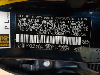 2020 Toyota Corolla Hatchback SE with VIN JTND4RBE9L3080951, listed as a Copart auction lot 65619894 with 71,367 mi miles and Salvage Title. Bid and sale history available at carsss.com. Image 15.