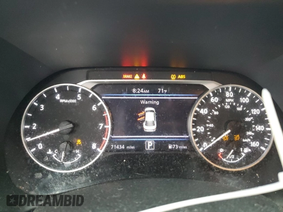 2020 Nissan Sentra SV z VIN 3N1AB8CV6LY260551, wystawiony jako Copart lot #51283215 z przebiegiem 71 434 mil mil oraz Szkoda całkowita • Salvage title. Historia ofert i sprzedaży dostępna na DreamBid. Obrazek 9.