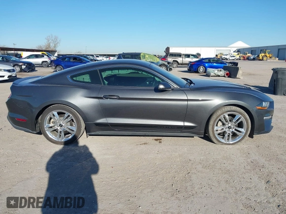 2019 Ford Mustang EcoBoost with VIN 1FA6P8TH7K5154190, listed as a IAAI auction lot 41386490 with 43,527 mi miles and . Bid and sale history available at carsss.com. Image 13.