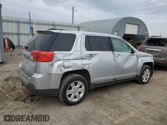 2012 GMC Terrain SLE-2 with VIN 2GKALSEK9C6286657, listed as a Copart auction lot 44810125 with 119,648 mi miles and Salvage Title. Bid and sale history available at DreamBid. Image 3.
