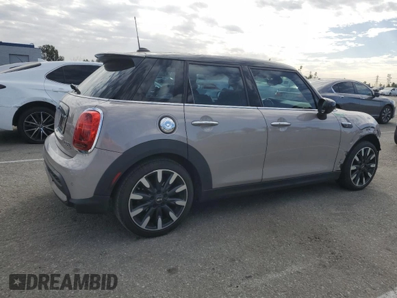2023 MINI Hardtop 4 Door Cooper S with VIN WMW53DK09P2S84418, listed as a Copart auction lot 47293295 with 37,432 mi miles and Salvage title. Bid and sale history available at DreamBid. Image 3.