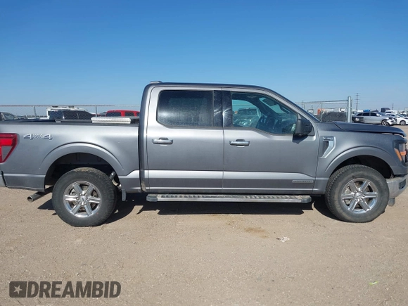 2024 Ford F-150 XLT with VIN 1FTFW3LD9RFA71927, listed as a IAAI auction lot 42050486 with 44,137 mi miles. Bid and sale history available at carsss.com. Image 13.
