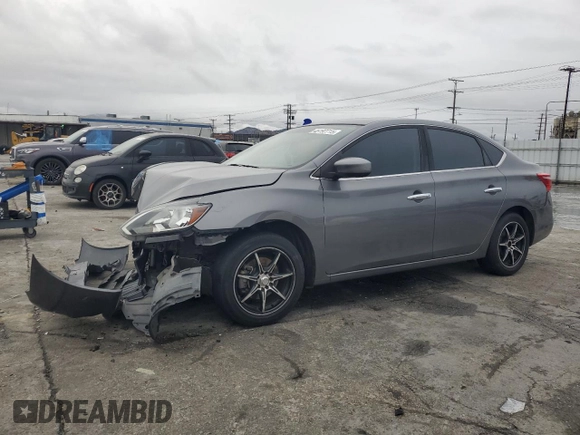 2017 Nissan Sentra S with VIN 3N1AB7AP7HY285402, listed as a Copart auction lot 45197715 with 128,937 mi miles and Salvage title. Bid and sale history available at DreamBid. Image 1.
