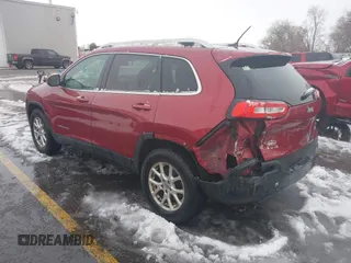 2014 Jeep Cherokee Latitude with VIN 1C4PJMCB8EW166853, listed as a IAAI auction lot 41579386 with 251,683 mi miles and . Bid and sale history available at DreamBid. Image 3.