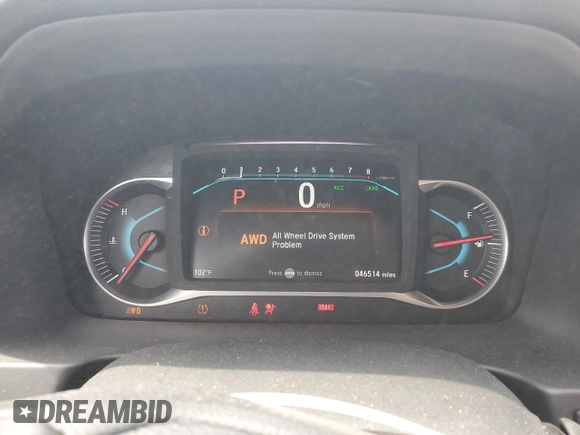 2019 Honda Pilot Touring 8-Passenger with VIN 5FNYF6H96KB067035, listed as a Copart auction lot 63933195 with 46,514 mi miles and Salvage title. Bid and sale history available at DreamBid. Image 9.