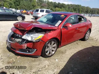 2014 Buick Regal Premium I with VIN 2G4GP5EX6E9305864, listed as a Copart auction lot 74275554 with Not Provided miles and Salvage Title. Bid and sale history available at DreamBid. Image 1.