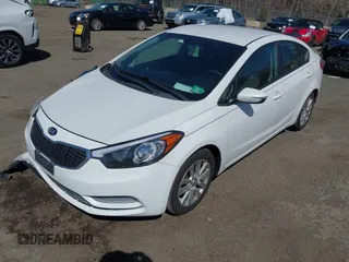 2015 Kia Forte LX with VIN KNAFX4A65F5298540, listed as a IAAI auction lot 41828286 with 163,501 mi miles. Bid and sale history available at carsss.com. Image 2.