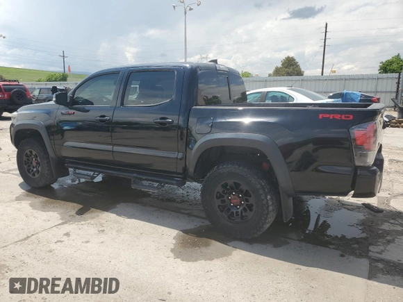 2019 Toyota Tacoma SR with VIN 5TFCZ5ANXKX184626, listed as a Copart auction lot 59220905 with 123,746 mi miles and Salvage title. Bid and sale history available at DreamBid. Image 2.