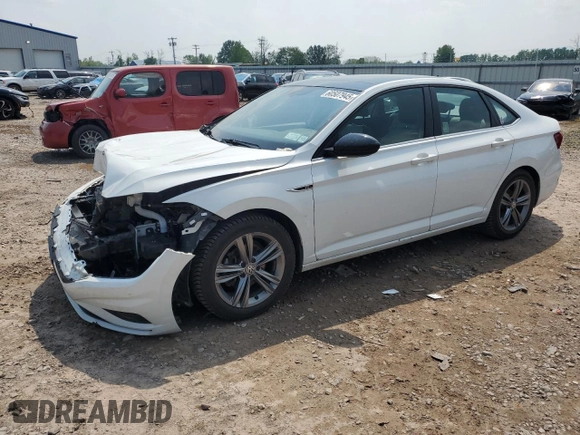 2021 Volkswagen Jetta S with VIN 3VWC57BUXMM009456, listed as a Copart auction lot 60507945 with 47,800 mi miles and Salvage title. Bid and sale history available at DreamBid. Image 1.