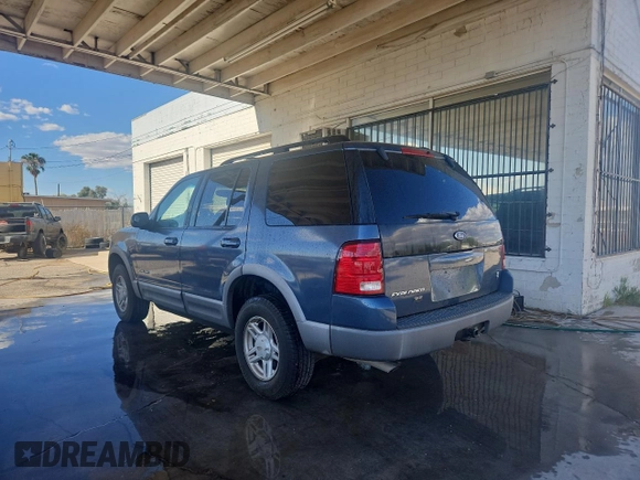 2002 Ford Explorer XLT with VIN 1FMZU73W72ZC32268, listed as a Copart auction lot 76959984 with 160,750 mi miles and Clean title. Bid and sale history available at DreamBid. Image 3.