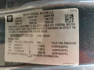 2015 GMC Canyon 2WD SLE with VIN 1GTH5BEA7F1147162, listed as a Copart auction lot 58018514 with 68,014 mi miles and Salvage Title. Bid and sale history available at carsss.com. Image 12.