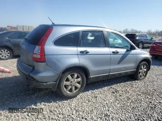 2008 Honda CR-V EX with VIN 5J6RE48528L020318, listed as a Copart auction lot 53445385 with 394,451 mi miles and Salvage Title. Bid and sale history available at carsss.com. Image 3.