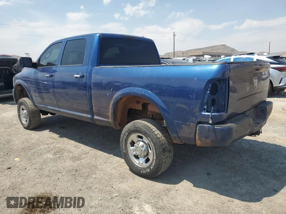2011 Ram 2500 Laramie with VIN 3D7UT2CL0BG590537, listed as a Copart auction lot 58227634 with 186,752 mi miles and Salvage title. Bid and sale history available at DreamBid. Image 2.