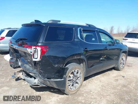 2020 GMC Acadia SLE with VIN 1GKKNRLS0LZ220366, listed as a IAAI auction lot 41952326 with 55,495 mi miles and . Bid and sale history available at DreamBid. Image 4.
