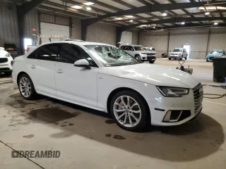 2019 Audi A4 Premium Plus с VIN WAUENAF42KA014130, выставлен на аукционе Copart как лот 56301045 с пробегом 46 040 миль миль и Списание • Salvage title. История ставок и продаж доступна на DreamBid. Изображение 4.