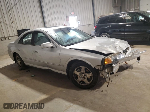 2001 Lincoln LS Sport with VIN 1LNHM87A71Y690218, listed as a Copart auction lot 76915244 with Not Provided miles and Salvage Title. Bid and sale history available at carsss.com. Image 4.