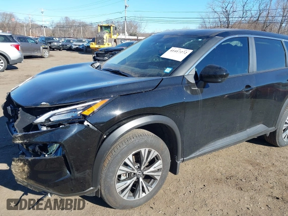 2023 Nissan Rogue SV with VIN JN8BT3BB1PW356355, listed as a IAAI auction lot 41417272 with 9,264 mi miles and . Bid and sale history available at DreamBid. Image 17.