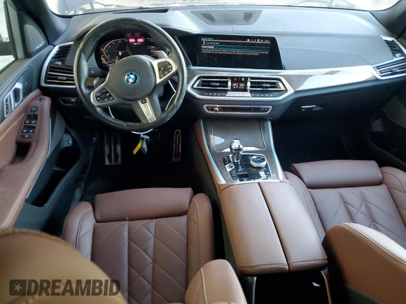2023 BMW X5 xDrive45e with VIN 5UXTA6C08P9R64035, listed as a Copart auction lot 44251975 with 150,430 mi miles and Salvage title. Bid and sale history available at DreamBid. Image 8.