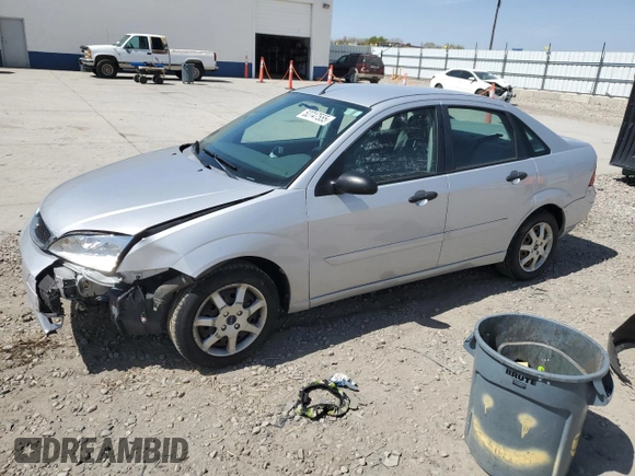 2005 Ford Focus S with VIN 1FAHP34N15W193100, listed as a Copart auction lot 52747555 with 66,634 mi miles and Salvage Title. Bid and sale history available at carsss.com. Image 1.