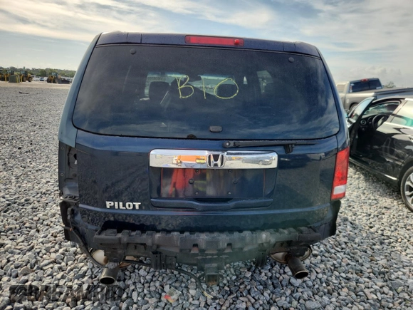 2012 Honda Pilot EX-L with VIN 5FNYF3H61CB020226, listed as a Copart auction lot 59038355 with 234,583 mi miles and Salvage title. Bid and sale history available at DreamBid. Image 6.