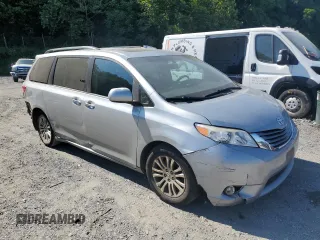 2016 Toyota Sienna XLE with VIN 5TDYK3DC0GS752355, listed as a Copart auction lot 61857925 with 146,949 mi miles and Salvage title. Bid and sale history available at DreamBid. Image 4.