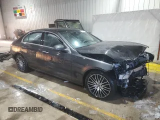 2023 Mercedes-Benz C 300 with VIN W1KAF4HB2PR078985, listed as a Copart auction lot 41770995 with Not Provided miles and Salvage Title. Bid and sale history available at DreamBid. Image 4.