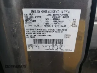2004 Ford F-150 XL with VIN 1FTRF14W04NA37813, listed as a Copart auction lot 67119574 with Not Provided miles and Salvage Title. Bid and sale history available at DreamBid. Image 13.