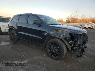 2018 Jeep Grand Cherokee Laredo E with VIN 1C4RJFAG7JC207682, listed as a Copart auction lot 83789844 with 40,110 mi miles and Salvage Title. Bid and sale history available at DreamBid. Image 4.