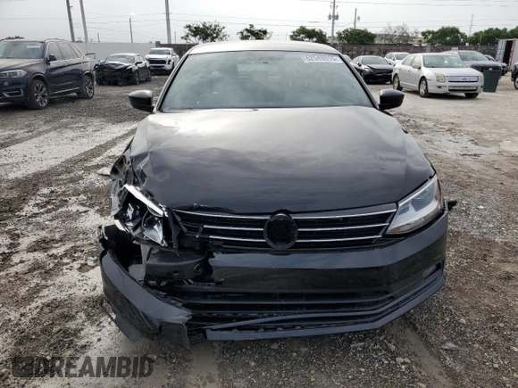 2016 Volkswagen Jetta Sport with VIN 3VWD17AJ0GM417489, listed as a Copart auction lot 62548015 with 94,454 mi miles and Salvage title. Bid and sale history available at DreamBid. Image 5.