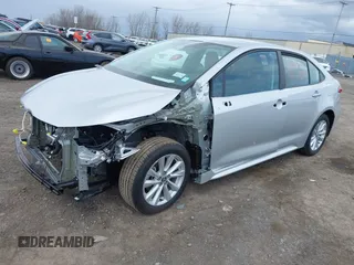 2025 Toyota Corolla LE with VIN 5YFB4MDE2SP244963, listed as a IAAI auction lot 42018744 with 5,459 mi miles. Bid and sale history available at carsss.com. Image 17.