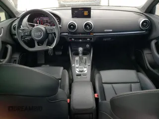 2017 Audi A3 Sedan Premium Plus with VIN WAUGUGFF2H1025363, listed as a Copart auction lot 48606583 with 80,103 mi miles and Salvage Title. Bid and sale history available at carsss.com. Image 8.