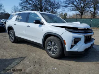 2024 Chevrolet Traverse FWD LT with VIN 1GNERGKS5RJ143270, listed as a Copart auction lot 46398915 with 8,279 mi miles and Salvage Title. Bid and sale history available at carsss.com. Image 4.