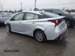 2022 Toyota Prius L Eco with VIN JTDKAMFU1N3177055, listed as a IAAI auction lot 41506862 with 121,318 mi miles and . Bid and sale history available at DreamBid. Image 3.