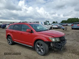 2015 Dodge Journey Crossroad with VIN 3C4PDDGG3FT740635, listed as a Copart auction lot 57762665 with 140,075 mi miles and Salvage title. Bid and sale history available at DreamBid. Image 4.
