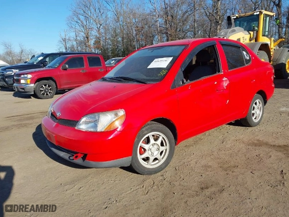 2001 Toyota ECHO with VIN JTDBT123610103292, listed as a IAAI auction lot 41639162 with NaN miles. Bid and sale history available at carsss.com. Image 2.