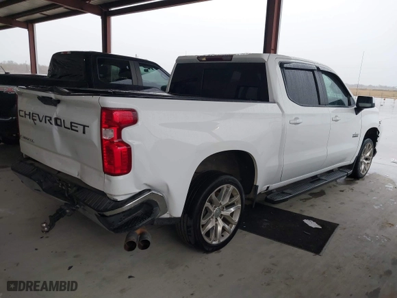 2019 Chevrolet Silverado 1500 LT with VIN 1GCPWCED3KZ215896, listed as a IAAI auction lot 41330797 with 117,972 mi miles. Bid and sale history available at carsss.com. Image 4.