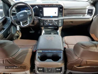 2024 Ford Super Duty F-250 SRW XL with VIN 1FT8W2BTXRED69906, listed as a Copart auction lot 47648225 with 7,381 mi miles and Salvage Title. Bid and sale history available at carsss.com. Image 8.