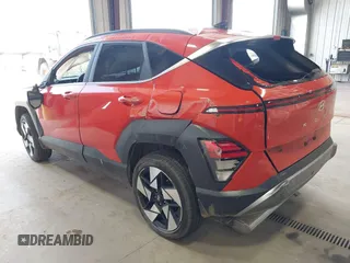 2025 Hyundai Kona Limited with VIN KM8HECA30SU187116, listed as a IAAI auction lot 42447030 with 2,805 mi miles and . Bid and sale history available at DreamBid. Image 3.